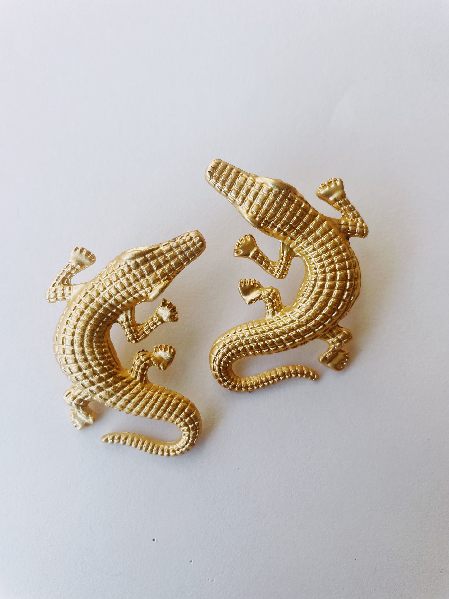 Crocodile Stud Earrings